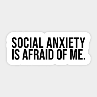 Overcoming Social Anxiety Sticker